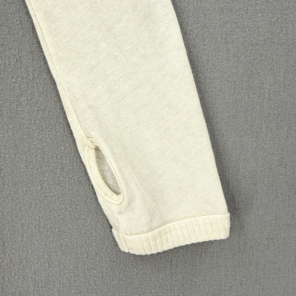 ENZA COSTA Cashmere Jersey New Classic V Neck Womens Small Cream Off White - Picture 9 of 12